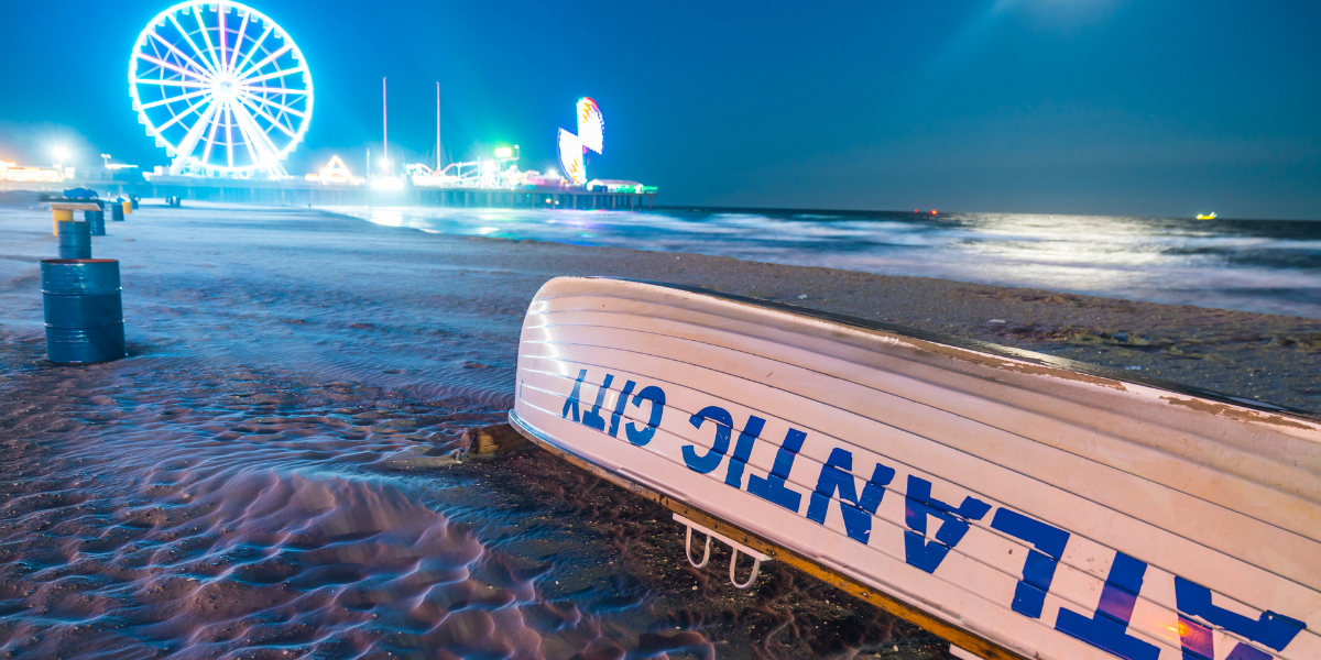 Nightlife on the Atlantic City