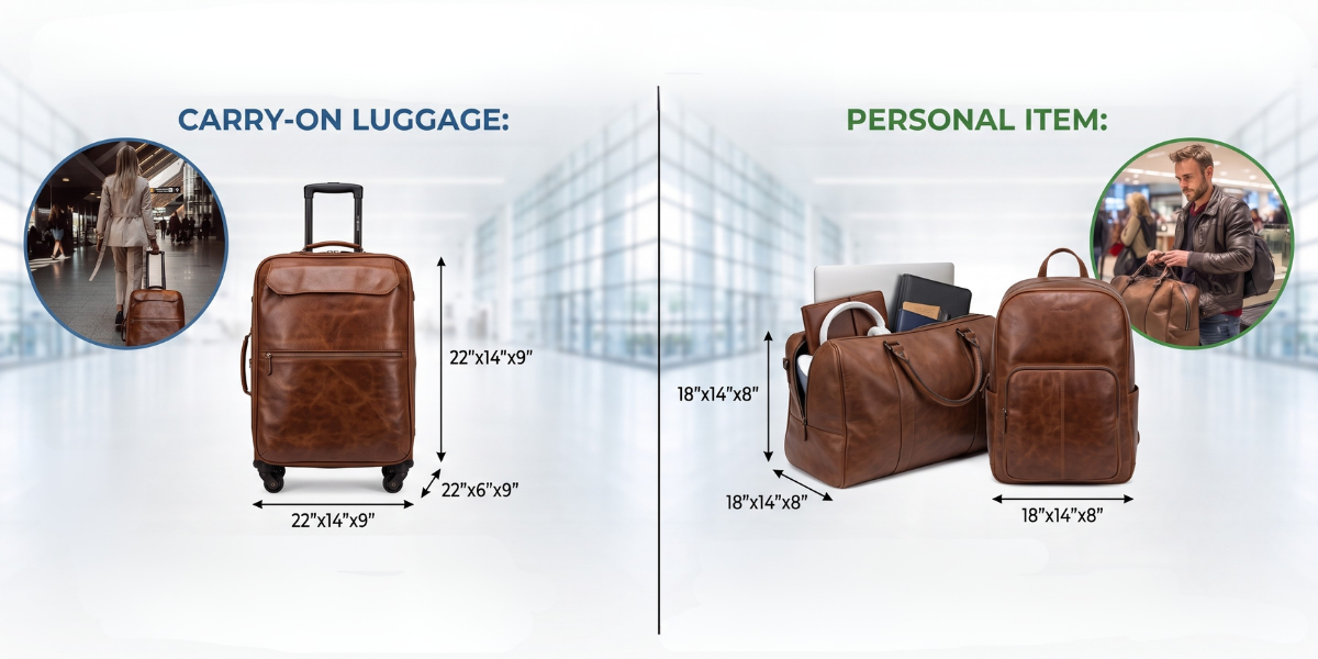 Carry-On vs Personal Item: What’s the Difference?